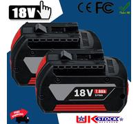 For Bosch GBA 18V 7Ah Li-ion Battery BAT609 BAT610 BAT618 BAT620 17618 25618-01