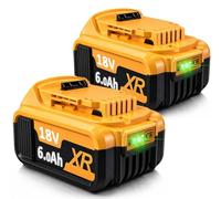 2X 18V DCB182 Replacement Battery for Dewalt Cordless Power Tools | XR Li-ion Battery for Professional DIY Workshop Use Compatible with DCB184 DCB200 DCB101 DCB107 DCB112 DCB105 DCB115 DCB203