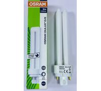 2x 18W OSRAM Dimmable G24q-2, 4 pin 4000K Low Energy CFL PLC Light Bulb Lamp [EEK: B]