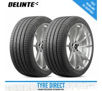 2X 195 55 15 DELINTE DS2 GREAT C/C RATED BRAND NEW HIGH QUALITY TYRES M+S - 82V