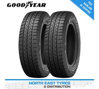 2x 195 65 16C GOODYEAR VECTOR 4SEASONS CARGO | COMMERCIAL TYRES | M+S 104/102T