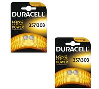 Duracell 1.5V Silver Oxide Button Battery (2 Pack)