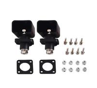 2X 200A Battery Terminal Block, Pure Copper With Nickel Plating And IP67 Flame-Retardant PA66 Housing For New Energy Lithium Storage Cabinets