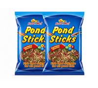 2x 200g Feed Me Fish Pond Food Variety Sticks for Pond Fish, Complete Daily Nutrition