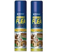 2x 200ml Household Flea Spray for Pet Beds, Kennels, Carpets and Soft Furnishings, Fast-Acting Indoor Treatment