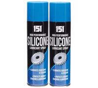 2x 200ml Silicone Lubricant Spray Multi-Purpose Anti-Friction, Water-Repellent Maintenance Spray for Home, Auto, Tools & Machinery
