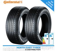 2x 205 60 16 CONTINENTAL ECOCONTACT 5 | TOP B/B RATINGS NEW TYRES AUDI (AO) 92H