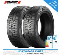 2x 215 45 18 UNIROYAL ALLSEASONEXPERT 3 | NEW ALL SEASON TYRES | XL M+S 93Y