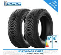 2x 215 60 16 MICHELIN CROSSCLIMATE 2 | NEW ALL SEASON TYRES | XL M+S 99H