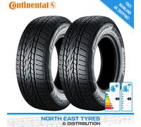 2x 215 65 16 CONTINENTAL CROSSCONTACT LX 2 | NEW HIGH TERRAIN TYRES | 98H