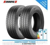 2x 215 65 16C UNIROYAL ALLSEASONMAX | COMMERCIAL TYRES | M+S 109/107T