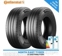 2x 215 70 15C CONTINENTAL VANCONTACT ULTRA CAMPER | COMMERCIAL TYRES | 109/107R