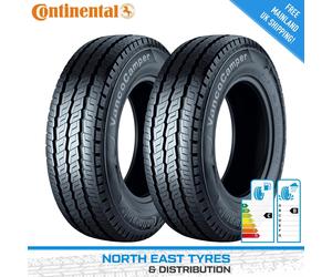 2x 215 75 16C CONTINENTAL VANCOCAMPER | COMMERCIAL TYRES | 116/114R