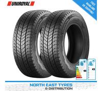 2x 215 75 16C UNIROYAL SNOW MAX 3 | COMMERCIAL TYRES | M+S 113/111R