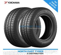 2x 215 75 16C YOKOHAMA BLUEARTH-VAN ALL SEASON RY61