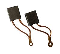 2x 21x18x7mm Carbon Brush For Electric Motor Power Tool Angle Grinder Orbital Sander Replacement Repair Part Carbon Brushes Task Force Circular Holder Cover Motor Drill Pen Electric Angle Grinder