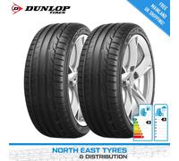2x 225 50 17 DUNLOP SP SPORT MAXX RT TOP B/A RATINGS NEW TYRES JAGUAR (J) XL 98Y