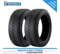 2x 225 55 18 MICHELIN CROSSCLIMATE NEW ALL SEASON TYRES AUDI (AO) XL M+S 102V