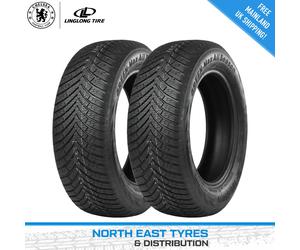 2x 225 65 17 LINGLONG | BRAND NEW ALL SEASON TYRES | M+S 102H