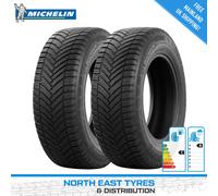 2x 225 75 16C MICHELIN CROSSCLIMATE CAMPING | COMMERCIAL TYRES | M+S 116/114R