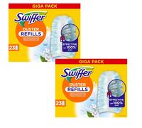 2X 23 Swiffer Duster Dust Magnet Cloths Gigapack Dust Cloths 23 Pieces Dust #06