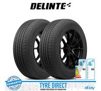 2X 235 55 17 DELINTE DH7, GREAT B/B RATED BRAND NEW ALL SEASON SUV TYRES M+S XL