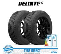 2X 235 60 16 DELINTE DH7 - GREAT B/B RATED NEW ALL SEASON SUV TYRES - M+S 100H