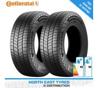 2x 235 60 17C CONTINENTAL VANCONTACT A/S ULTRA | COMMERCIAL TYRES | M+S 117/115R