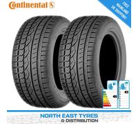2x 235 60 18 CONTINENTAL CONTICROSSCONTACT UHP | NEW TYRES | AO (AUDI) XL 107W