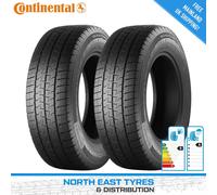 2x 235 65 16C CONTINENTAL VANCONTACT 4 SEASON | COMMERCIAL TYRES | M+S 121/119R