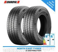 2x 235 65 16C UNIROYAL RAINMAX 5 | GREAT C/B RATINGS COMMERCIAL TYRES 121/119R