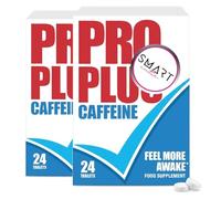 2X 24 Pro Plus Caffeine Tablets Sugar Free, Energy & Focus, Fast Acting Boost for Alertness & Concentration Support - Bundled by Smart Cutie