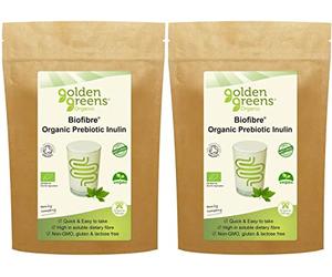 2X 250g Greens Organic Prebiotic Inulin Supplement