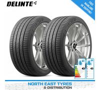 2X 255 45 18 DELINTE DS2 - AMAZING B/B RATINGS - TOP QUALITY TYRES - M+S 99W