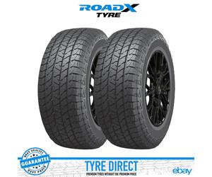 2X 265 50 20 ROADX RXQUEST A/T 21 - HIGH QUALITY ALL TERRAIN TYRES - M+S XL 111T