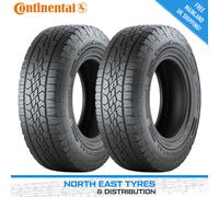 2x 265 60 18 CONTINENTAL CROSSCONTACT ATR | NEW 4x4 ALL TERRAIN TYRES | 110T