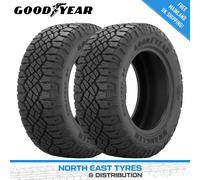 2x 265 60 18 GOODYEAR WRANGLER DURATRAC RT NEW 4x4 RUGGED TERRAIN TYRES 119/116Q