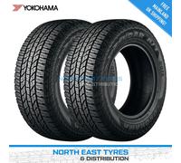 2x 265 65 18 YOKOHAMA GEOLANDAR A/T G015 | NEW 4x4 ALL TERRAIN TYRES | M+S 114H
