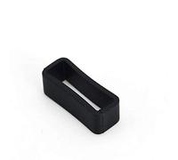 2X 26mm Black Rubber Replacement Keeper Watch Band/Strap Loop for Men Women