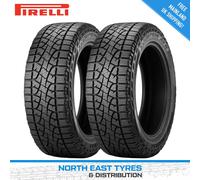 2x 275 50 20 PIRELLI SCORPION ATR | NEW 4x4 ALL TERRAIN TYRES | MO1 XL M+S 113V