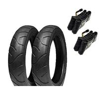 2X - 280 x 65-203 Pram Tyres & Bent Valve Inner Tubes (280x65-203) Buggy Pairy **2 Tyres + BV Tubes**