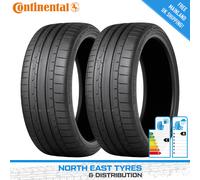 2x 285 40 22 CONTINENTAL SPORTCONTACT 6 | NEW TYRES | AUDI (AO) XL 110Y