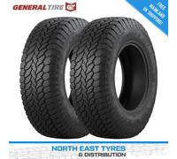 2x 285 40 22 GENERAL GRABBER AT3 | NEW 4x4 ALL TERRAIN TYRES | XL M+S 110V