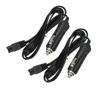 2x 2m 12v Replacement Car Cooler Box Fridge Cigarette Lighter 2 Pin Charger Cable