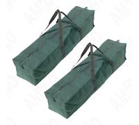 2x 30" Extra Large Canvas Tool Bags Heavy Duty Water Resistant Zip Storage