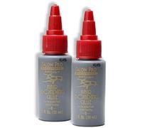 2x 30ml Salon Pro - Hair Bonding Glue Black - Bundled by Smart Cutie