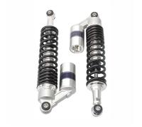 2x 375mm Heavy Duty Front Air Shocks Absorber Set Adjustable Suspension Component For Yamaha Banshee 350 YFZ350 1987-2006