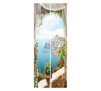 2x 3D Door Wallpaper Art Reusable Posters Waterproof Home Decor, style A