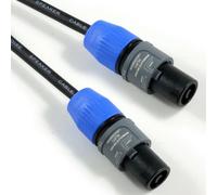 2X 3M Neutrik 2 Pole 1.5mm Speakon Cable Nl2Fc To Male Plug Pro Speaker Amp