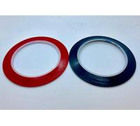 2x 3mm Car Painting, Lining, Fine Line, Masking, Moulding Flexible Vinyl Tape, 33M